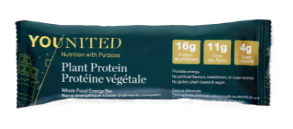 YOUNITED Plant Protein Snack Bar 60g/12 Chocolate
