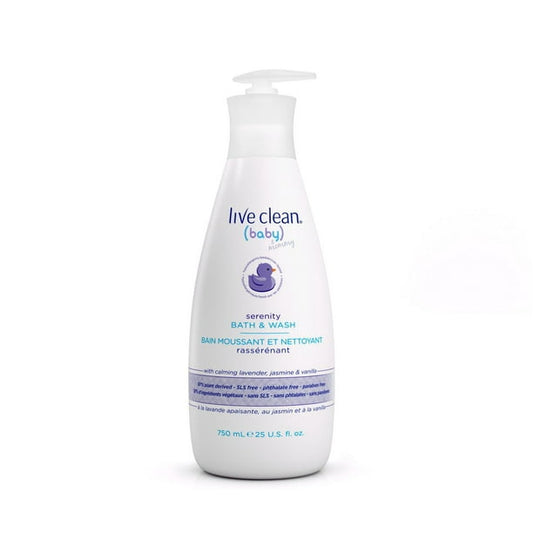 Live Clean   Baby & Mommy Shampoo & Wash 750 750ml