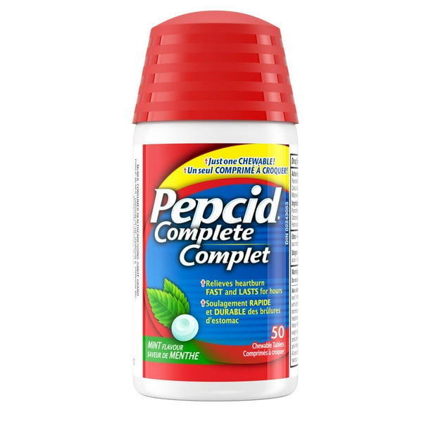 PEPCID COMPLETE MINT CHEW TB 50 TAB CHEW