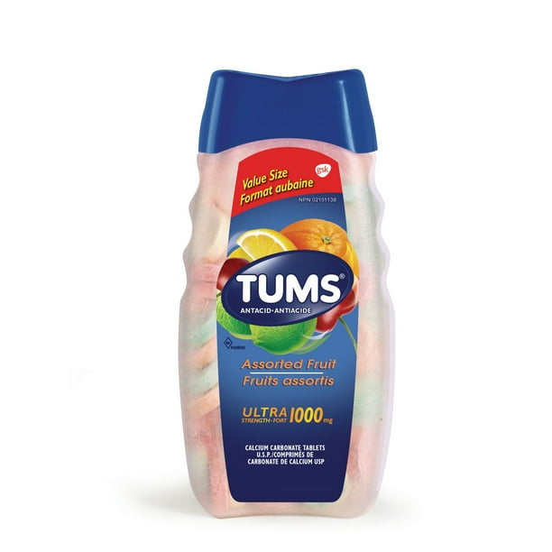 TUMS ULTRA FRUIT ASTD VALUE SIZE 160 TABLET