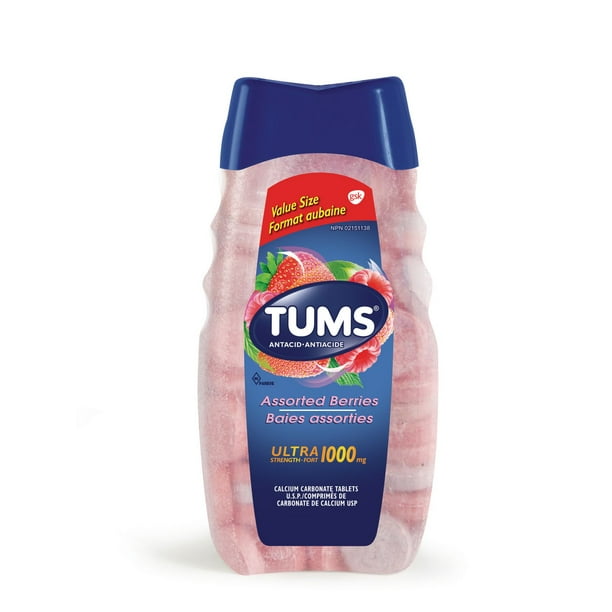 TUMS ULTRA BERRY ASTD VALUE SIZE 160 TABLET