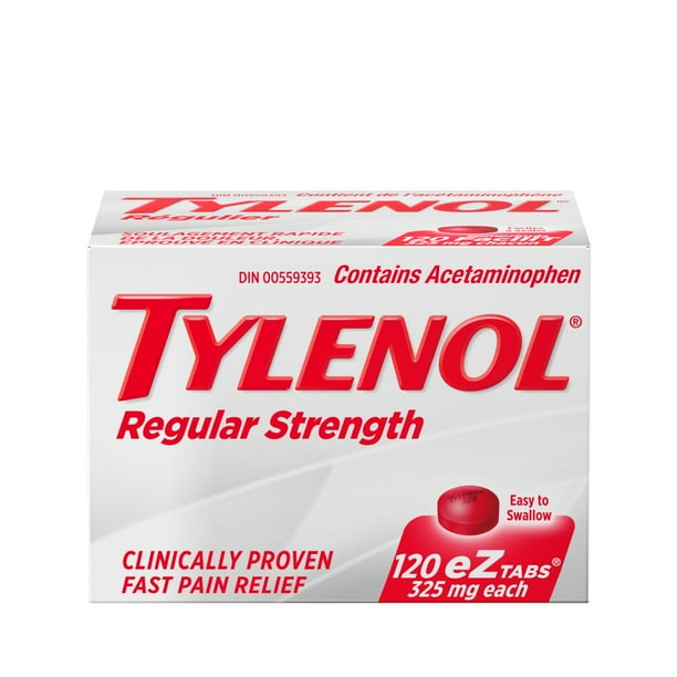 TYLENOL RG EZ TB 325MG 120 TABLET