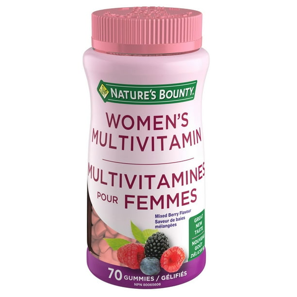 NATURE'S BOUNTY WOMEN MULTI GUMMIES 70 GUMMY