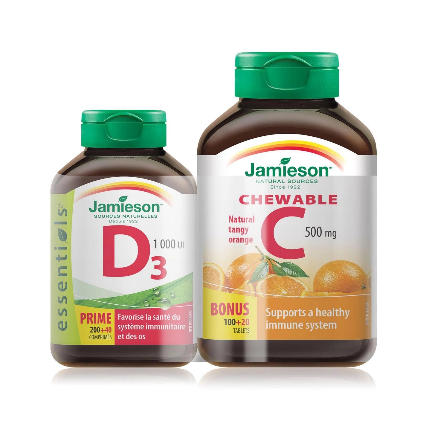 JAMIESON VITAMIN C & D DUO TB 360 TABLET
