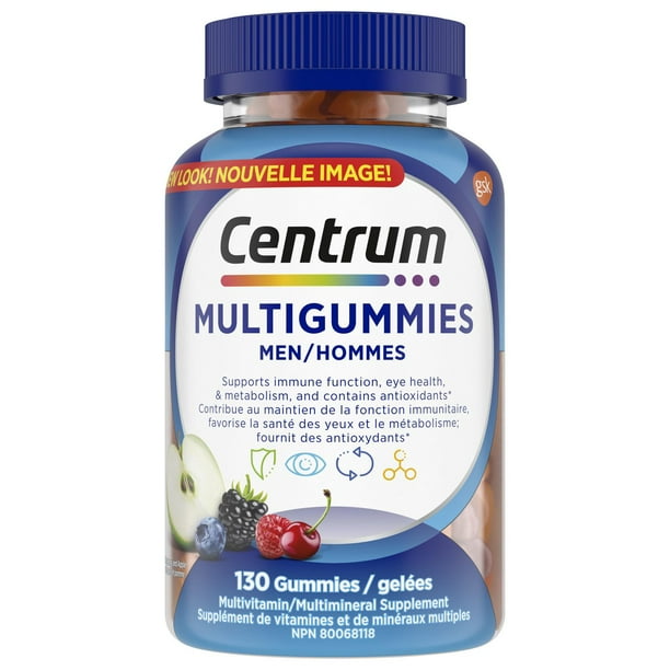 CENTRUM MULTIGUMMIES MEN GUMMY 130 GUMMY
