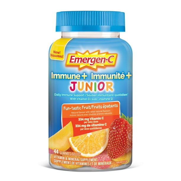 EMERGEN C FUNTASTIC FRUIT GUMMIES 44 GUMMY