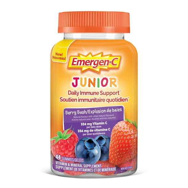 EMERGEN C JUNIOR BERRY BASH GUMMY 44 GUMMY