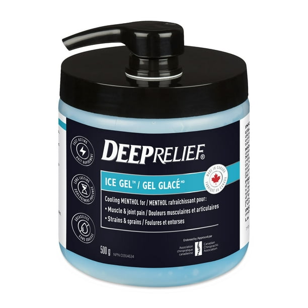 DEEP RELIEF ICE COLD PAIN RELIEF GEL 500G GEL