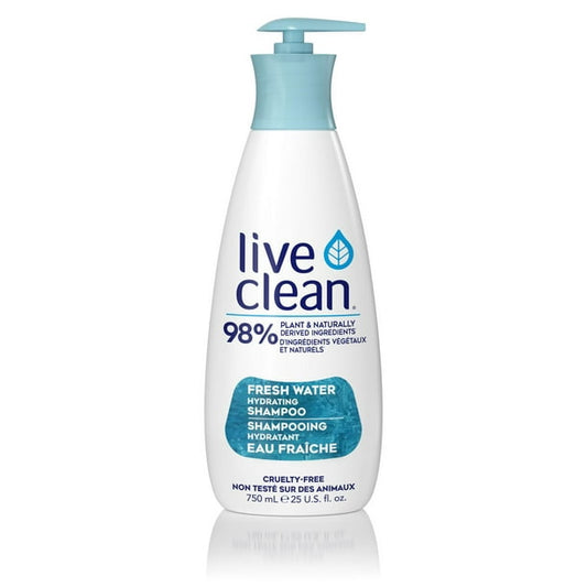 Live Clean   Freshwater Shampoo 750ml 750ml