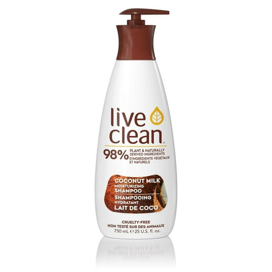 Live Clean   Coconut Milk Shampoo 750ml 750ml