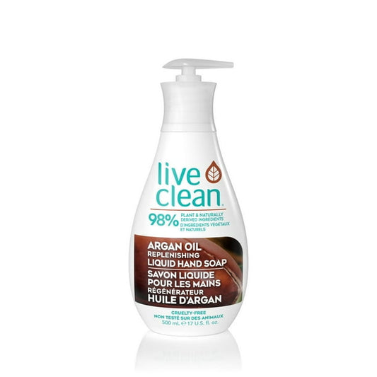 Live Clean   Argan Oil Liquid Hand Soap 500ml