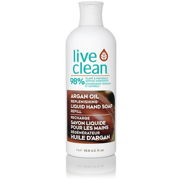 Live Clean Argan Oil Liquid Hand Soap Refill 1L