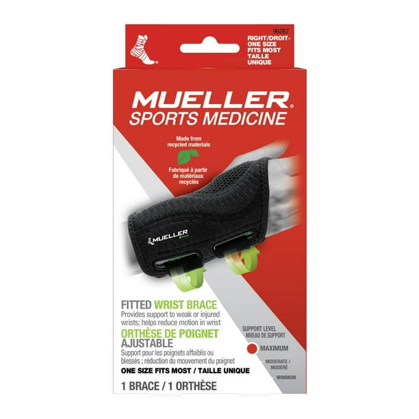 MUELLER FITTED WRIST BRACE RIGHT