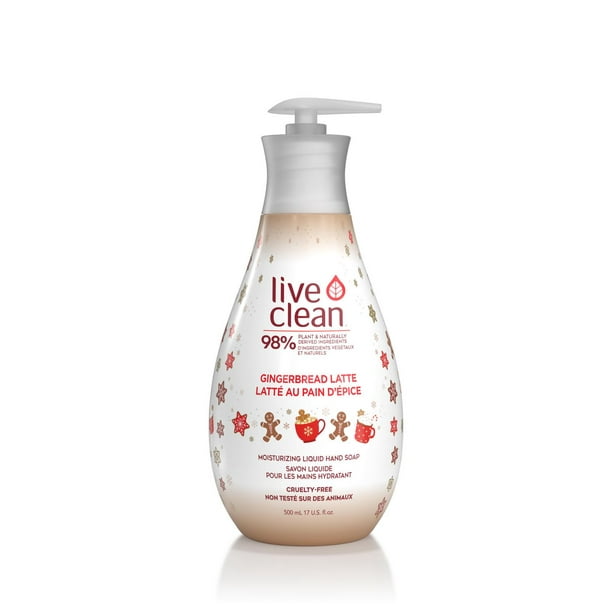 Live Clean Gingerbread Latte Hand Soap 500ml