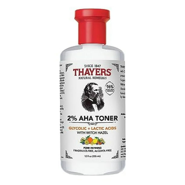 THAYERS NATURAL    Witch Hazel Alcohol Free Toner    THAYERS NATURAL    Witch Hazel Alcohol Free Toner    AHA Toner 355mL NEW