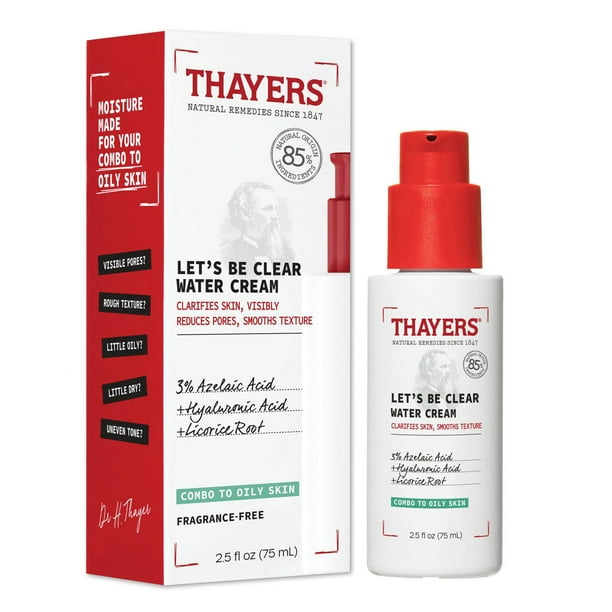 THAYERS NATURAL    Daily Moisturizer    THAYERS NATURAL    Daily Moisturizer    Lets Be Clear Moisturizer 75mL NEW