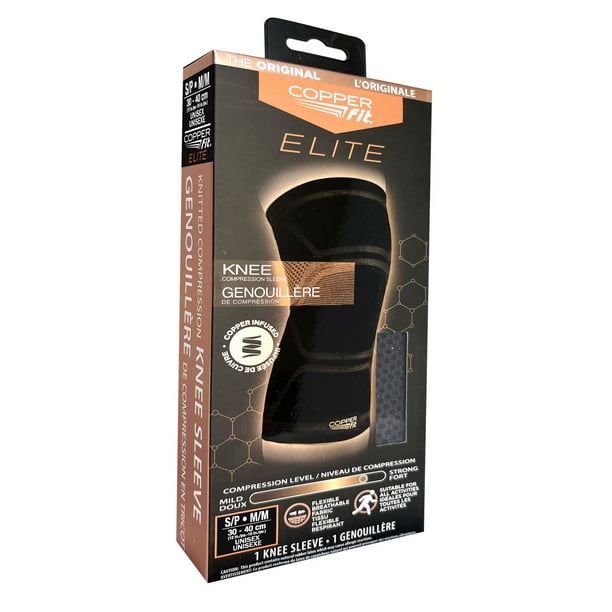 COPPER FIT ELITE KNEE COMPRESSION SLEEVE SM/MD