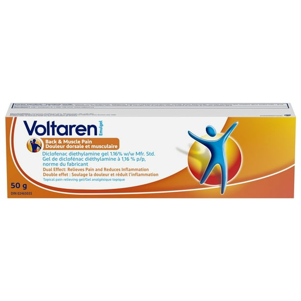 VOLTAREN EMULGEL BACK & MUSCLE 50G GEL