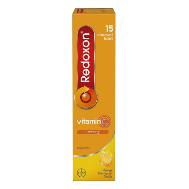 Redoxon Vit C 1000mg - Orange Efferv Tabs