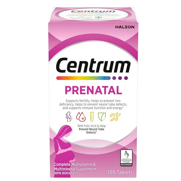 CENTRUM PRENATAL TB 100 TABLET