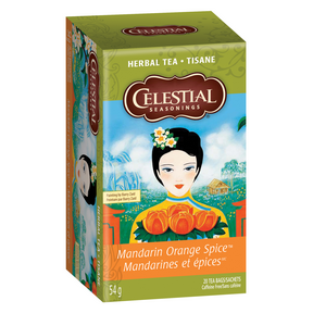 CELESTIAL SEASONINGS TEAS    Herbal Tea, Mandarin Orange Spice    20ct