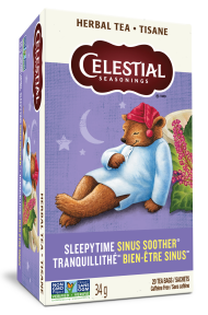 Celestial   Herbal Tea   Cs Sleepytime Sinus Soother20CT