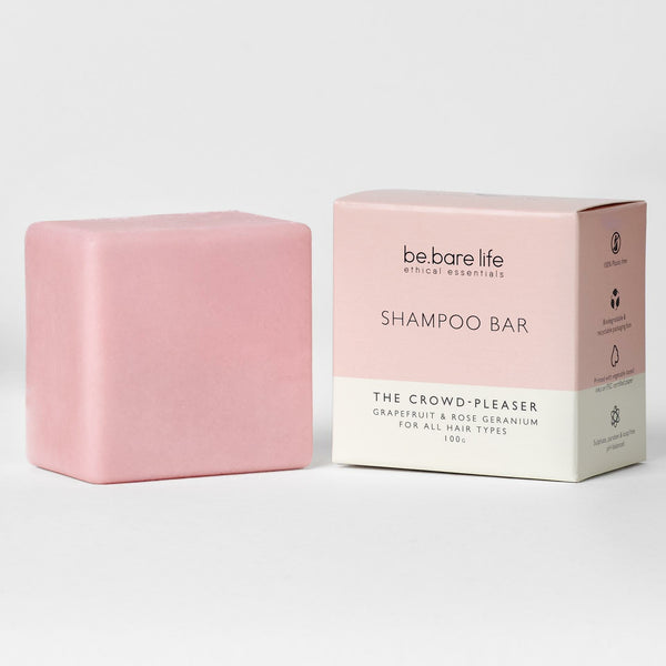 BE.BARE LIFE The Crowd Pleaser Shampoo Bar100g