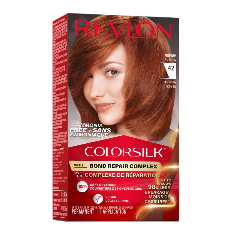 REVLON COLORSILK BOND REPAIR MED AUBURN