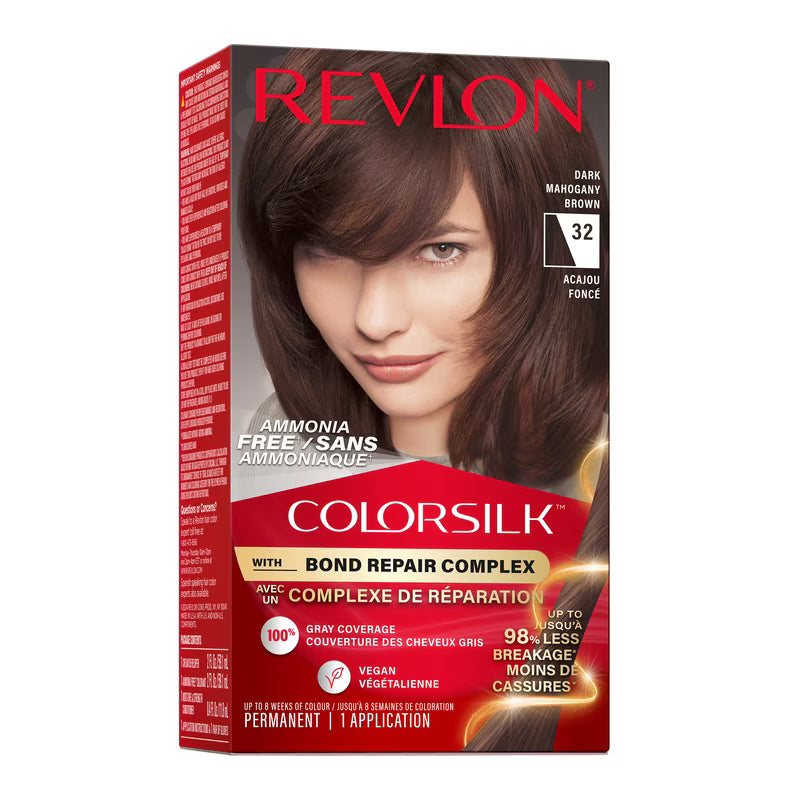 REVLON COLORSILK BOND REPAIR DARK MAHOGANY BROWN