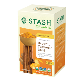 STASH TEA    Organic Teas    STASH TEA    Organic Teas    Org Turmeric Chai 16bg
