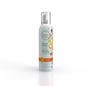 Boo Bamboo   Kids 3-in-1 Foam Soap - Orange 232g