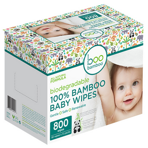 Boo Bamboo   Baby Boo Wipes Box 800 Ct 10pk