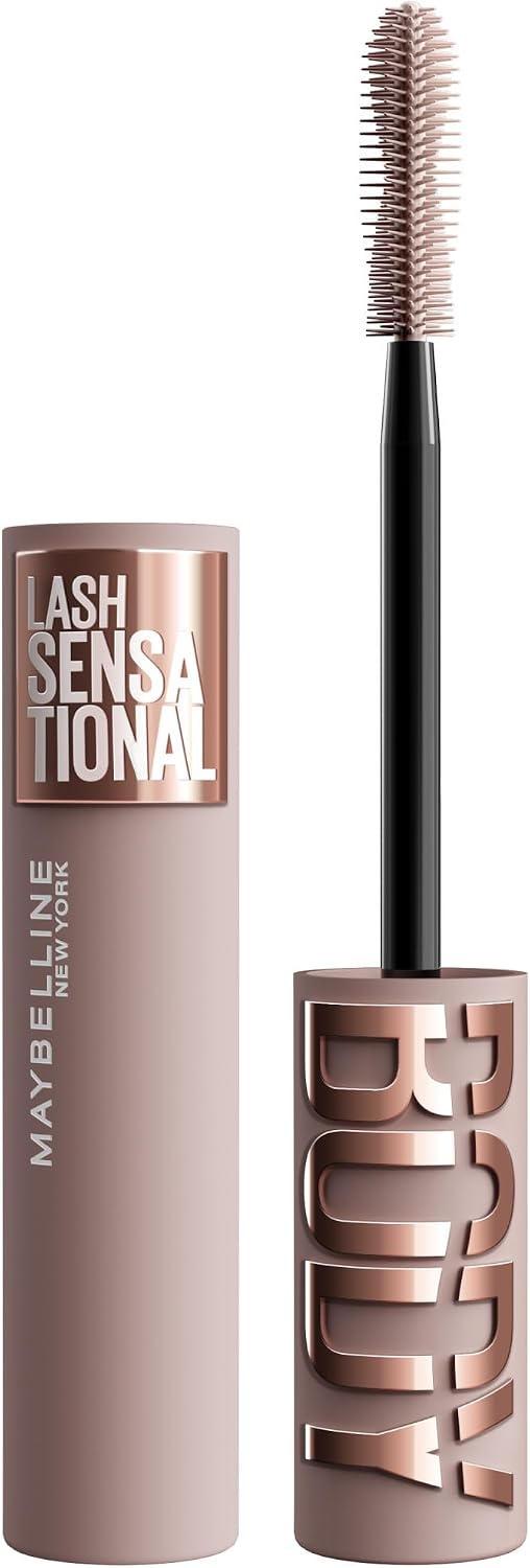 MAYBELLINE LASH SENSATIONAL BODY TRES NOIR MASCARA pack of 3