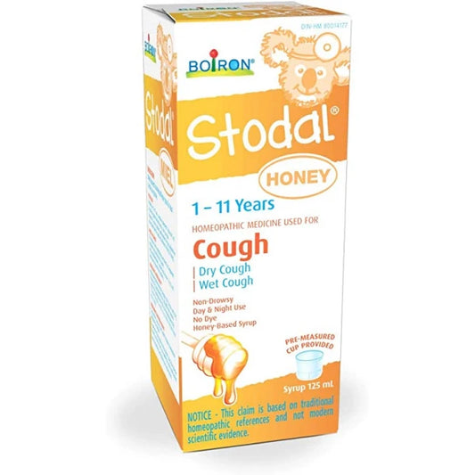 Boiron   STODAL COUGH SYRUP HONEY   125ML