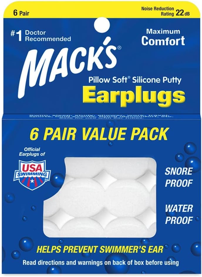MACKS EAR PLUGS PILLOW SFT 6