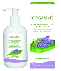 Organyc   Feminine Hygiene Wash W/Lavender 250ml