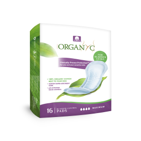 Organyc   Light Incontinence Maximum Pads 16ct