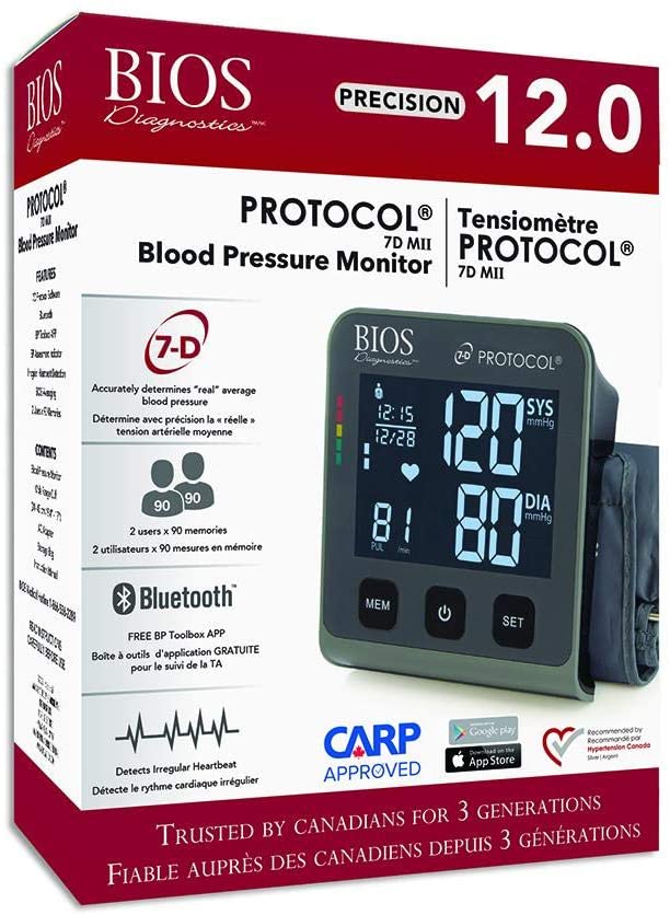 BIOS 7D MARK2 BLOOD PRESSURE MONITOR
