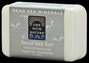 One With Nature Dead Sea Salt Bar Soap 6 x 200g