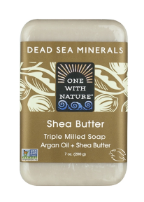 One With Nature Shea Butter Bar Soap 6 x 200g