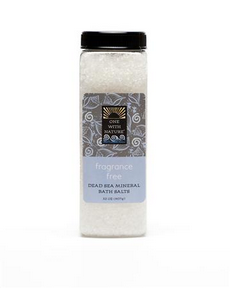 One With Nature   Fragrance Free Mineral Bath Salt 907g