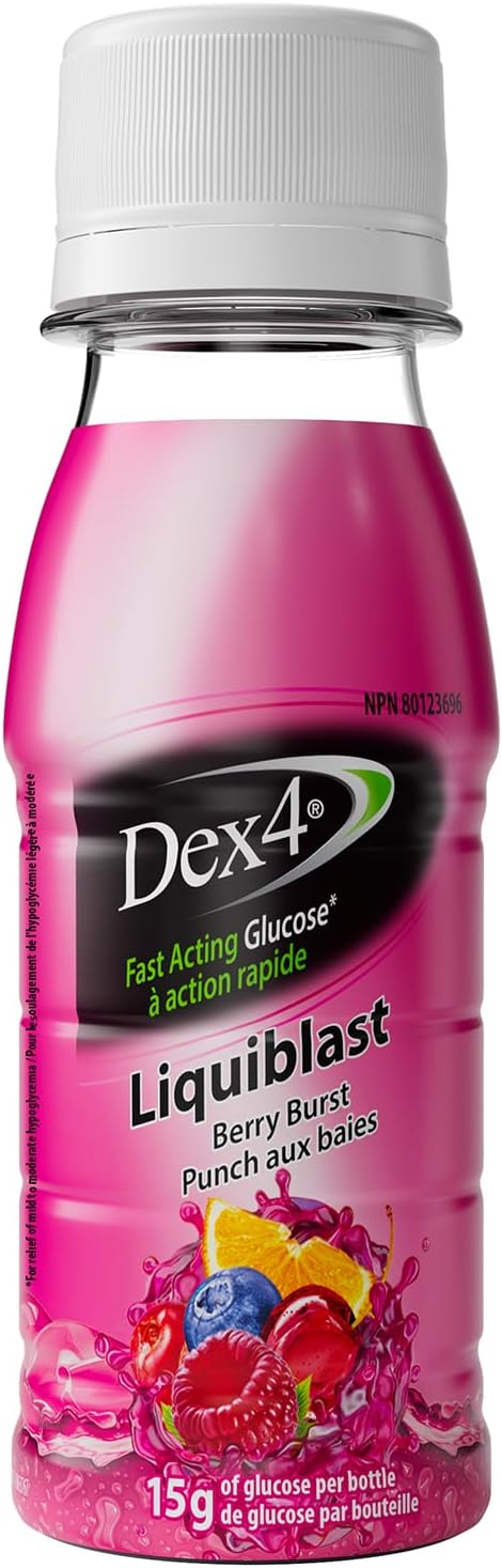 DEX-4 LIQUIBLAST BERRY BURST 59ML LIQUID pack of 6