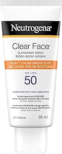 NEUTROGENA CLEAR FACE LOT SPF 50 88ML