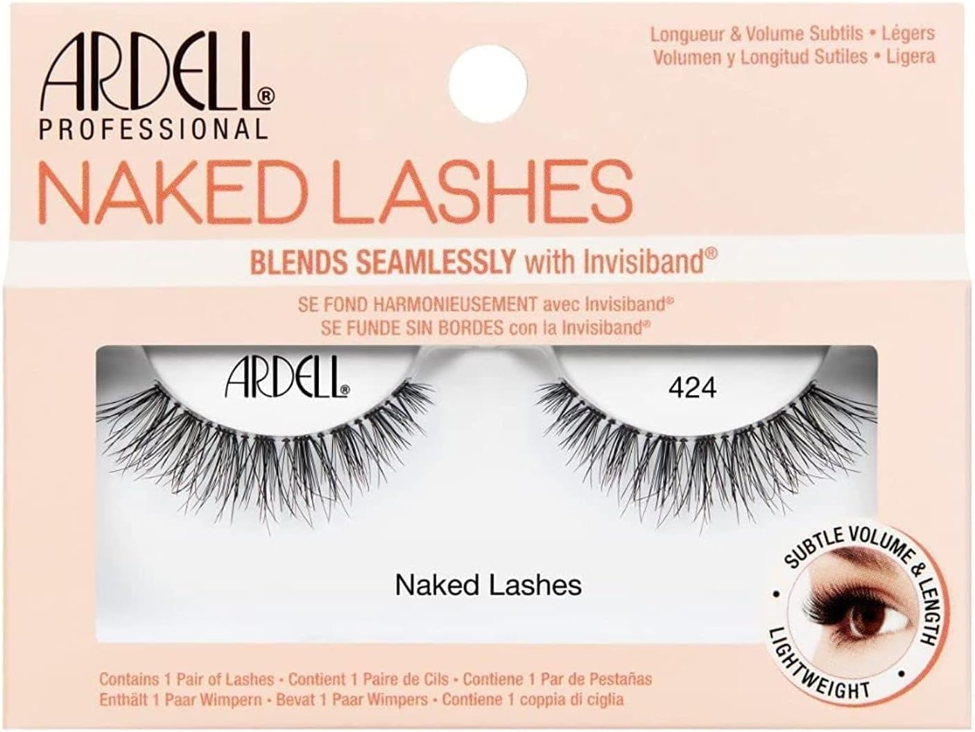 ARDELL NAKED LASHES 424 pack of 4