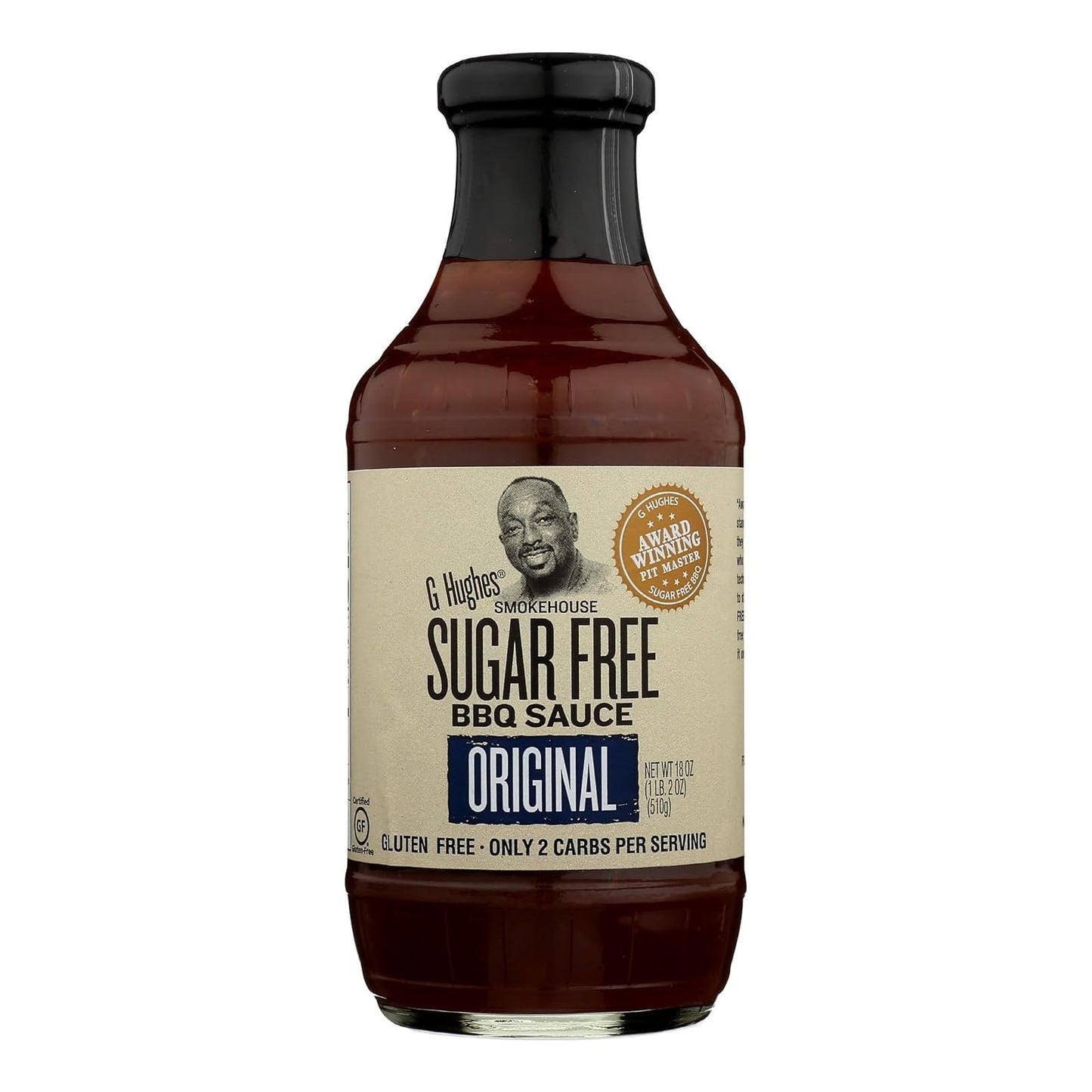 G Hughes Sugar Free Sauce G Hughes BBQ Sauce Flavour: Original
Container Size: 510 mL Case of 6