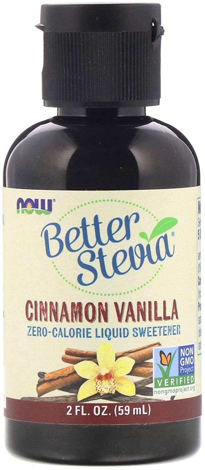 NOW BetterStevia Liquid Extract (Cinnamon Vanilla) 60mL