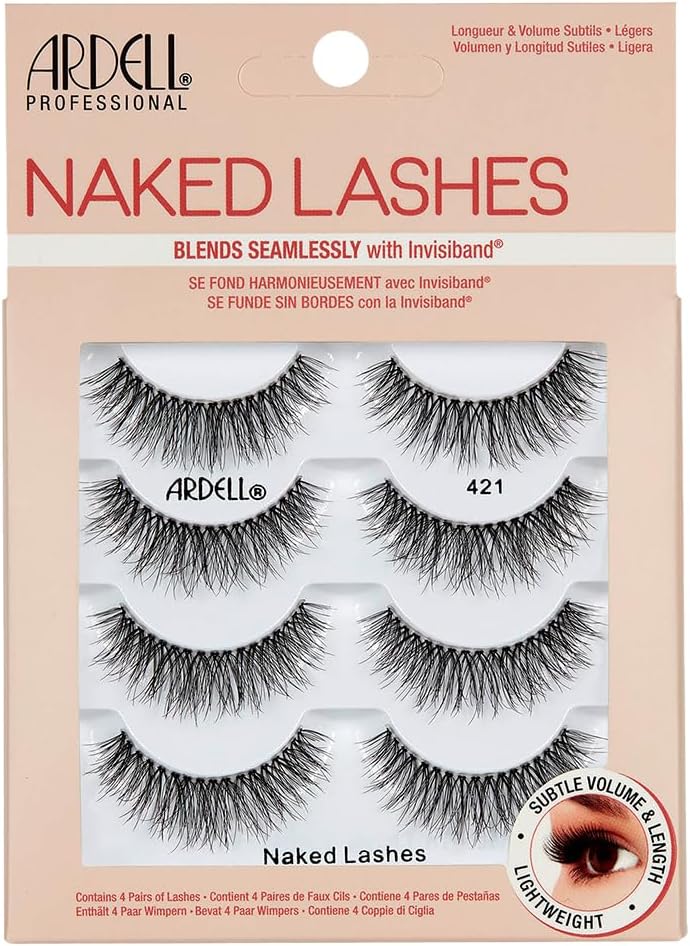 ARDELL LASHES NAKED 421 4PR pack of 4