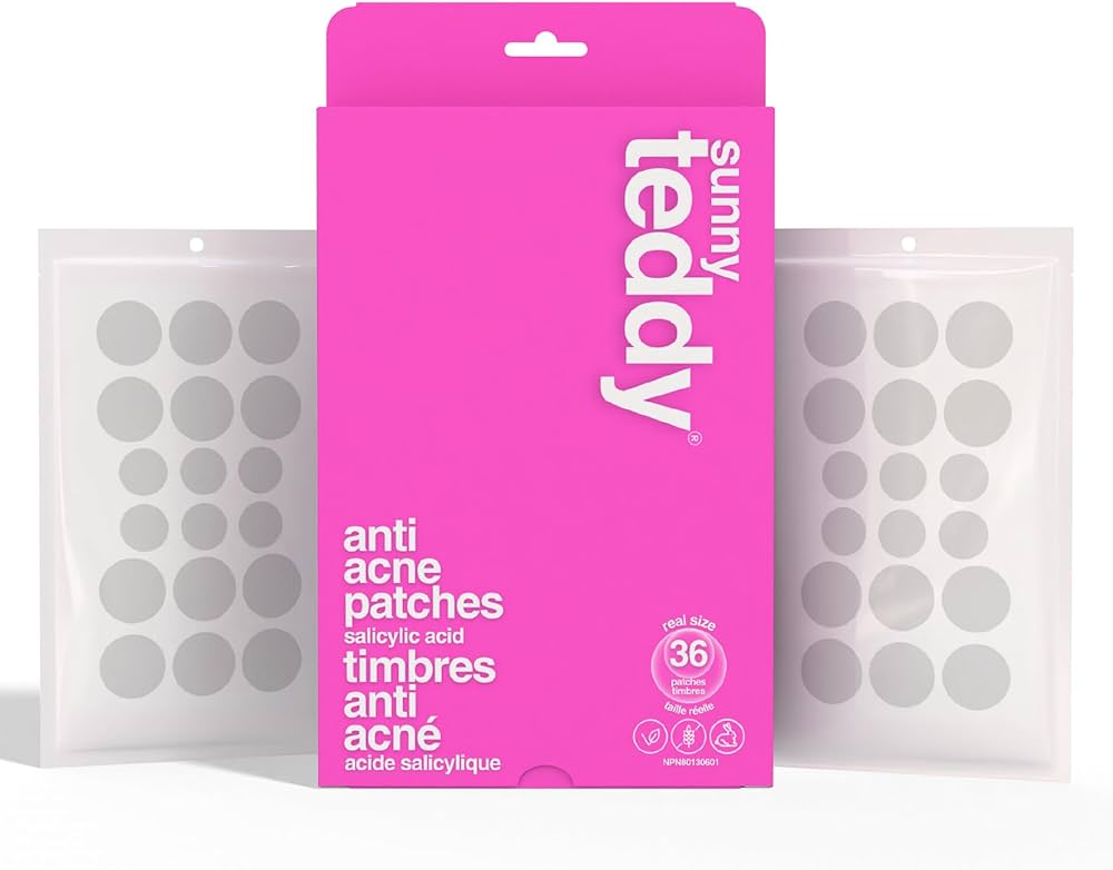 Sunny Teddy Anti Acne Patch - Clear Circle 36ct 6 x 36ct