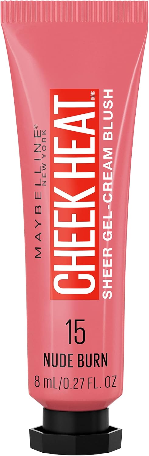 MAYB CHECK HEAT BLUSH NUDE BURN 20ML pack of 2