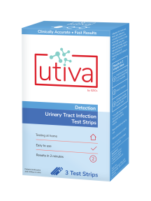 Utiva Urinary Tract Infection Test Strip 3pk